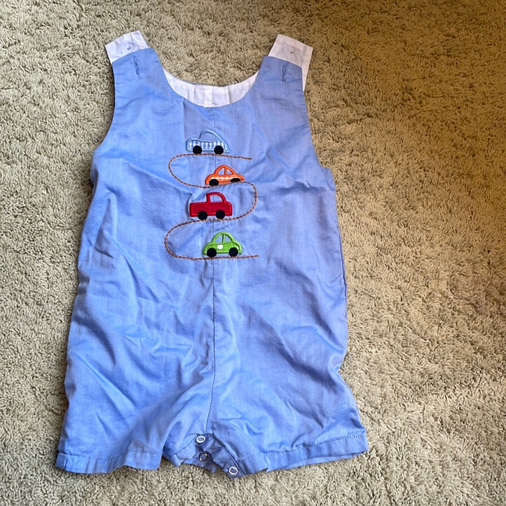 18-24 month boy Lil Cactus romper